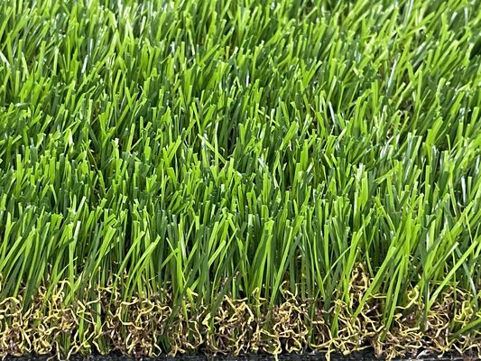 C shape four colors fibrillate grass 6straight+8curly apply to playground,outdoor,graden,fence.